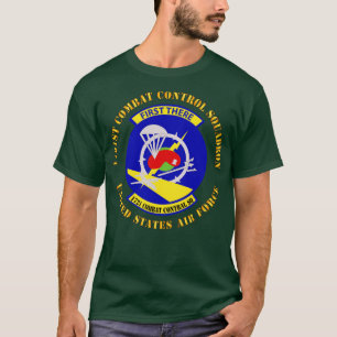 1721e Combat Control Squadron SSI X T-shirt