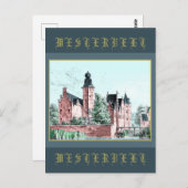 1729 A. de Haen Dutch Kasteel WESTERVELT Briefkaart (Voorkant / Achterkant)