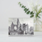 1729 A. de Haen Dutch Kasteel WESTERVELT Carte pos (Debout devant)