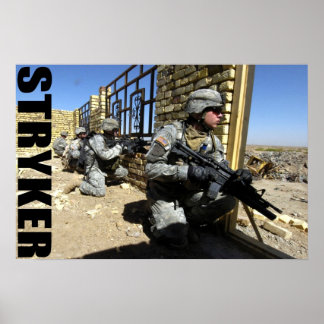 172e STRYKER BRIGADE Poster