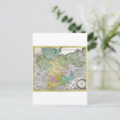 1730 Homann Carte de Basse-Saxe Berlin Lubeck H (Debout devant)