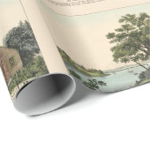  1732 George Washington Birthplace Pattern Cadeaupapier (Rol Hoek)