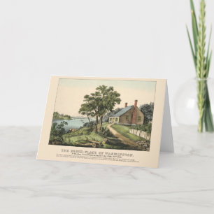 1732 Gewest van George Washington Notitiekaartje