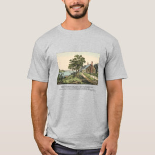 1732 Gewest van George Washington T-shirt