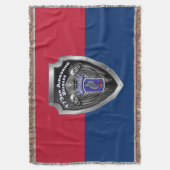 173e boordbrigade Gepersonaliseerd schilddesign Deken (Voorkant Verticaal)