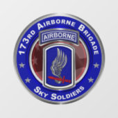 173e brigade raamsticker (Vel)