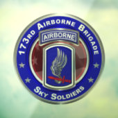 173e brigade raamsticker (Vel 3)