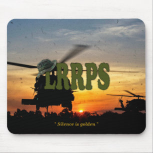 173rd air borne LRRPS LRRP vietnam vets Mousepad Muismat