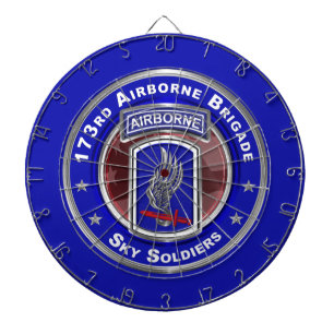 173rd Airborne Brigade Combat Team Dartbord