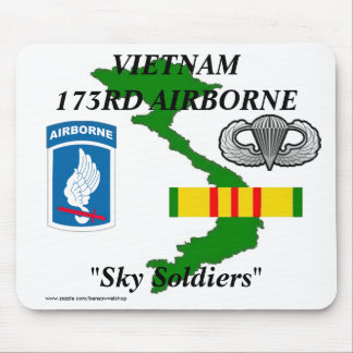 173rd Airborne Vietnam mousepad 1/w Muismat