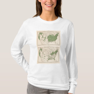 174 Appelen, peren, hoofdgebieden T-shirt