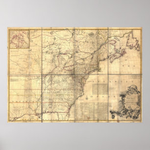 1757 - Dertien kolonies Poster