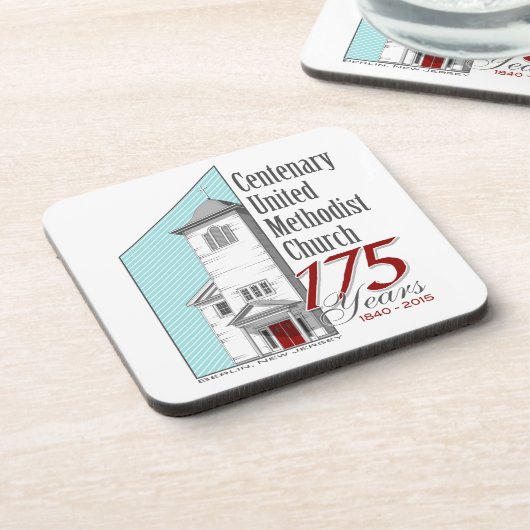 175th Dessous de verre d'anniversaire (Côté gauche)