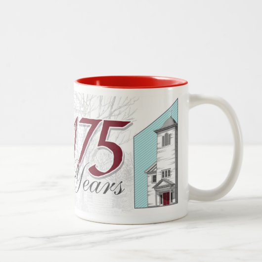 175th tasse de café de luxe d'anniversaire (Droit)