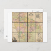 1765 Carte du Devonshire par Benjamin Donn (Devant / Derrière)