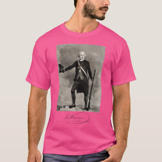 1775 - Slag bij Bunker Hill onder generaal Joseph T-shirt