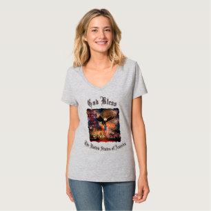 1776 - 2026 250ste verjaardag van Amerikaanse vrou T-shirt