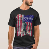1776–2026 250th Birthday Anniversary T-shirt (Voorkant)