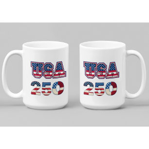1776–2026 Amerika Herdenkingsjaar Koffiemok