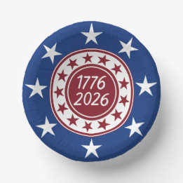 1776-2026 Patriottisch Feestpapier Papieren Kommen