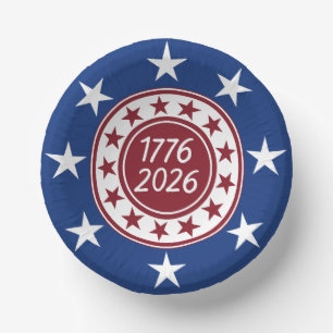 1776-2026 Patriottisch Feestpapier Papieren Kommen