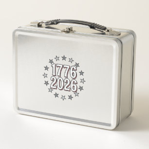 1776 2026 Patriottische sterren Vintage vectorontw