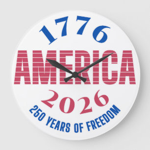 1776 AMERIKA 2026 250 jaar vrijheid Grote Klok