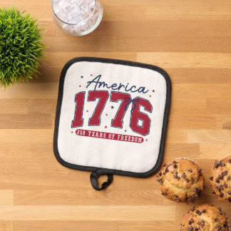 1776 Amerika 250 Jaar van Vrijheid Pannenlap