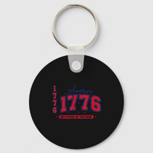 1776 Amerika 250 Jaar Vrijheid Sleutelhanger