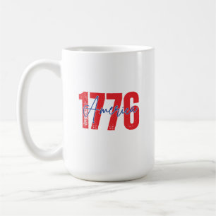'1776 Amerika' 250ste verjaardag 4 juli Koffiemok