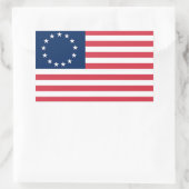 1776 Autocollant drapeau (Sac)
