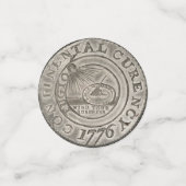1776 Continental Currency Coin Verenigde Staten Ge Confetti (Kleine voorkant)