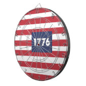 1776 Dartboard met metalen kooi Dartbord (Voorkant Rechts)
