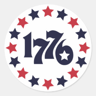 1776 - NAISSANCE D'UNE NATION - Stickers patriotiq