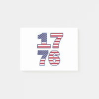 1776 Notes post-IT