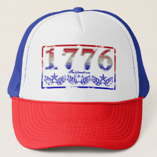 1776 Onafhankelijkheid Trucker Pet