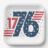 1776 PAPIEREN BORDJE (Voorkant)