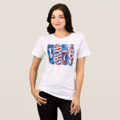 1776 Patriotic Paint Swipe Shirt (Voorkant volledig)