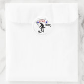 (1776) RONDE STICKER (Tas)
