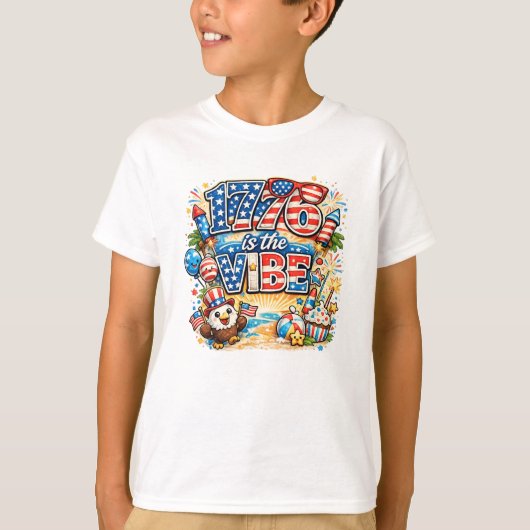 1776 Sfeer T-shirt (Voorkant)