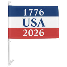 1776 USA 2026 Rood Wit en Blauw Patriottisch