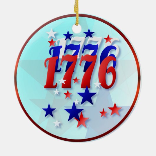 1776 Versiering Keramisch Ornament (Achterkant)