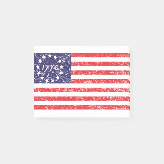 1776-vlag post-it® notes (Voorkant)