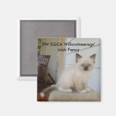 178, RW SGCA Willowtreerags' Iers Fancy Magneet (Voorkant / Achterkant)