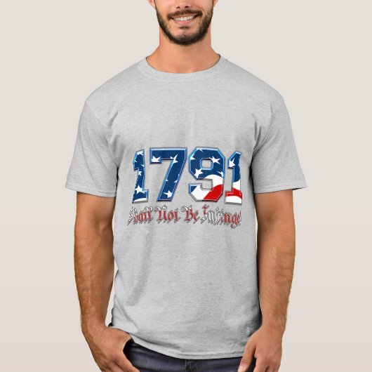 1791 T-SHIRT (Voorkant)