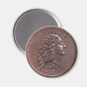 1793 Haargrote ent Magneet (Voorkant / Achterkant)