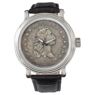 1794 Flower Hair Silver Dollar - Montre
