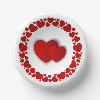 17,8 cm Papieren kom