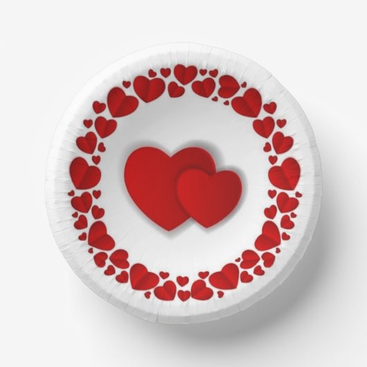 17,8 cm Papieren kom (Voorkant)