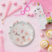 17,8 cm Rond papieren bordje (Feest)